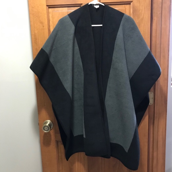 Woolrich Vintage Reversible Poncho - Picture 1 of 8